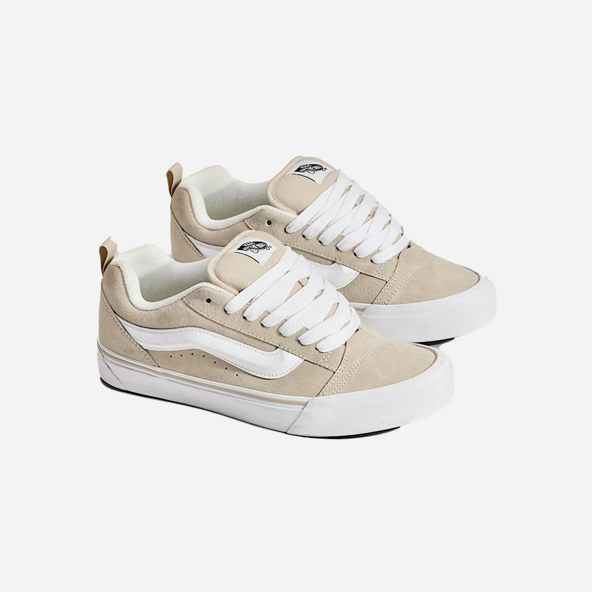 Vans Knu Skool Suede Shoe Neutral Beige