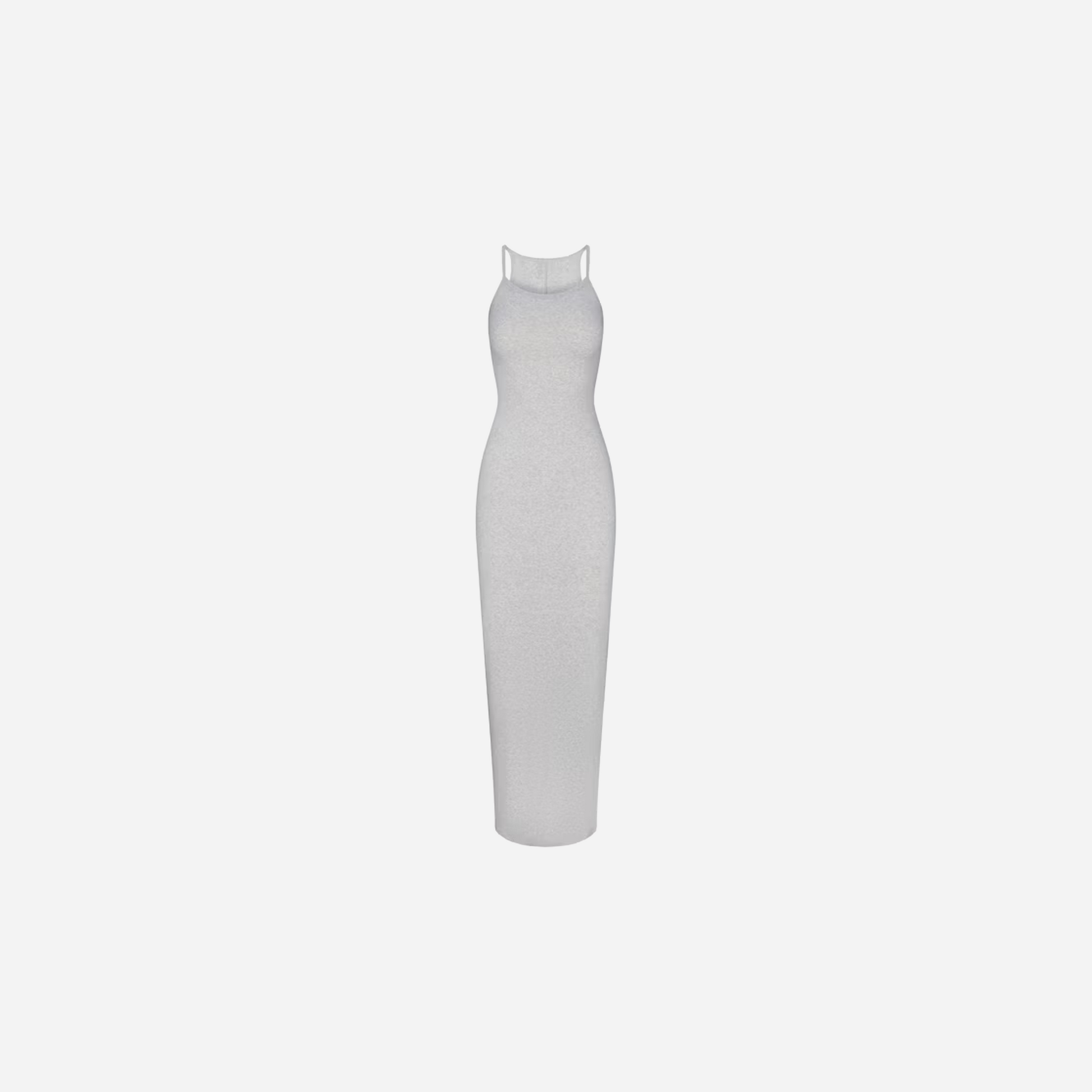 Skims Long Cami Dress Cotton Rib