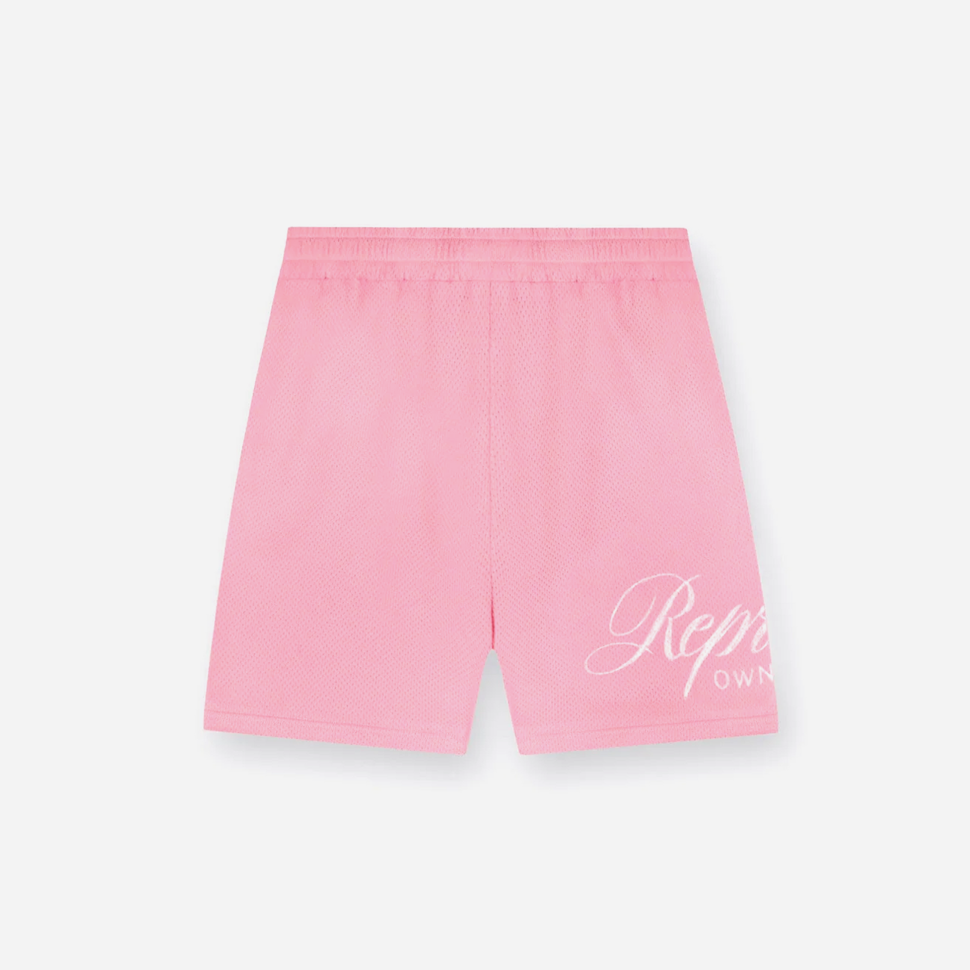 Represent Owners Club Script Mesh Shorts