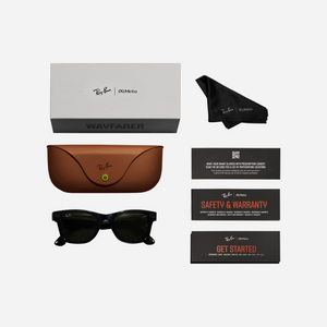 Ray-Ban Meta Wayfarer Matte Black Graphite Gradient Polarized