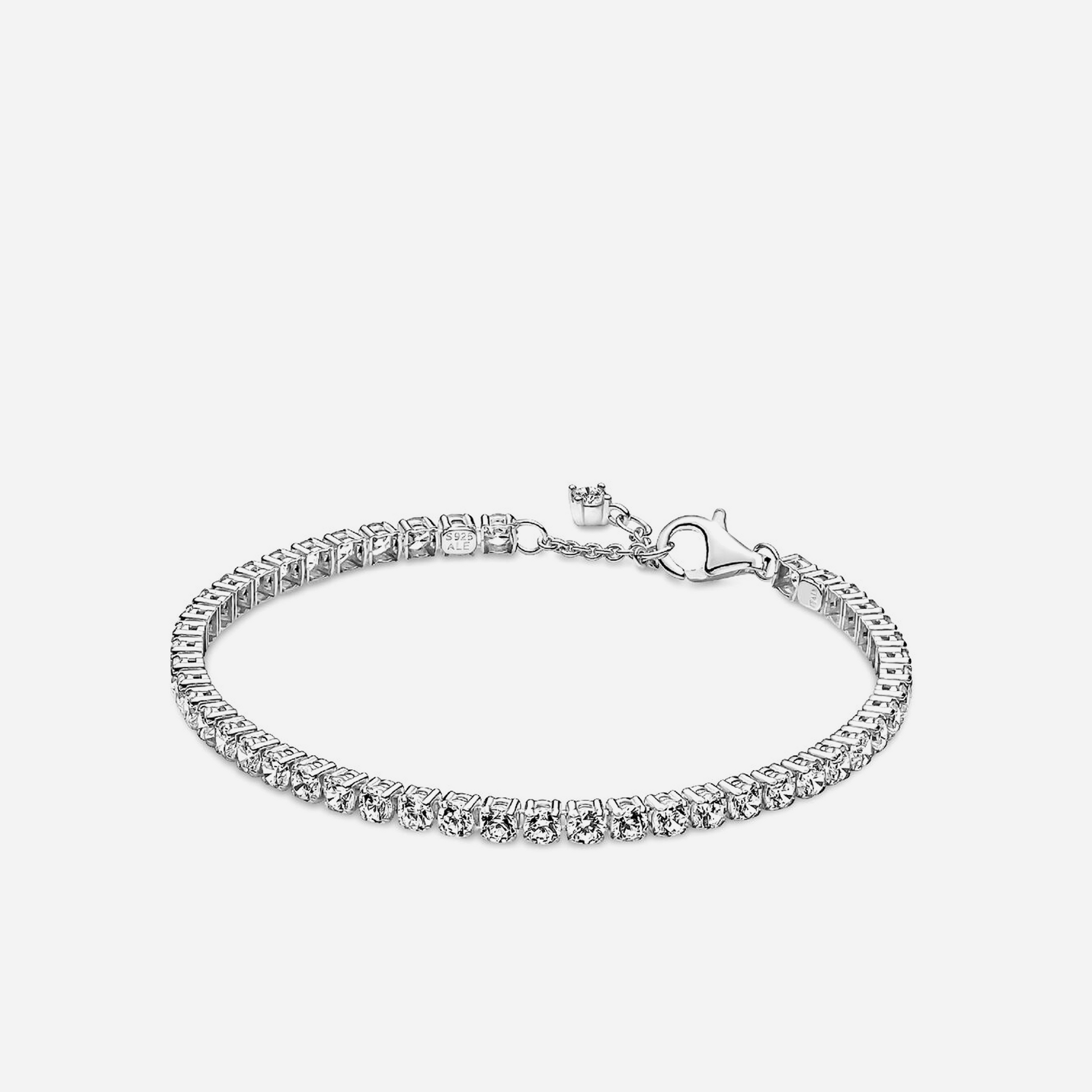 Pandora Sparkling Tennis Bracelet Sterling Silver