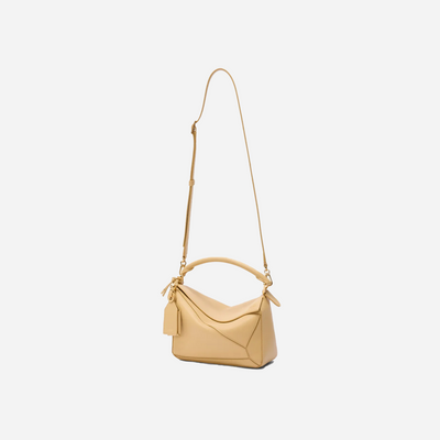 Loewe Puzzle Bag Small Dark Butter
