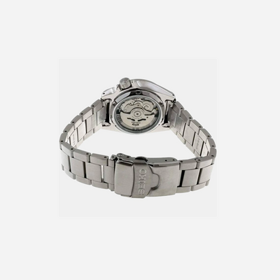 Seiko New 5 Sports Black Analog Stainless Steel Automatic Watch SRPE51K1 Men's