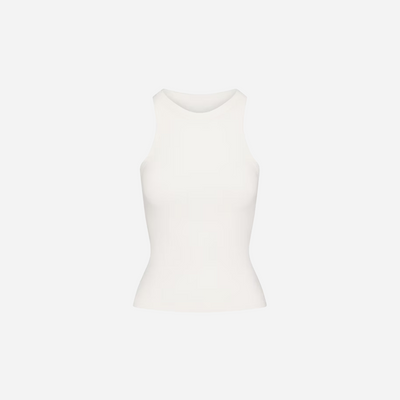 Skims Crew Neck Tank Cotton Jersey