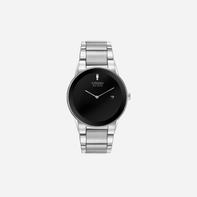 Citizen Eco-Drive Gents Watch Black Dial