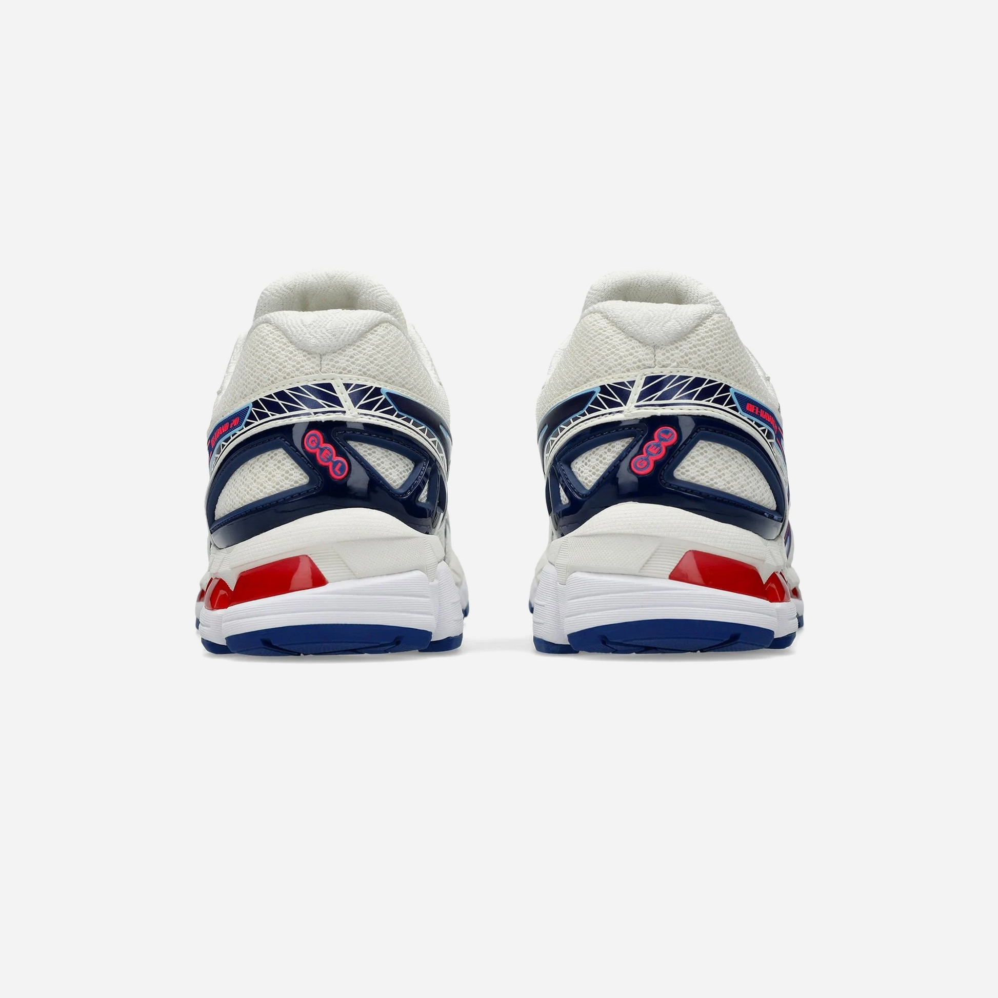 ASICS Gel-Kayano 20 Cream Blue Red