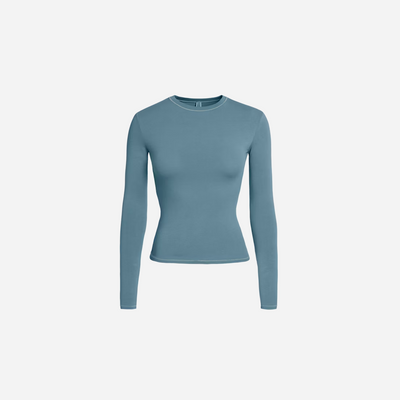 Skims Long Sleeve T-shirt Cotton Jersey
