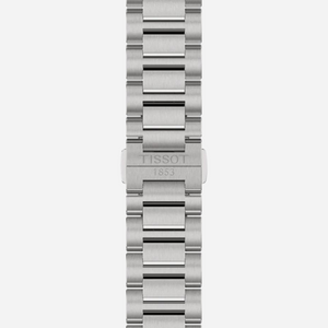 Tissot PRC 100 Solar Quartz Silver Dial Grey Stainless Steel Watch 39mm