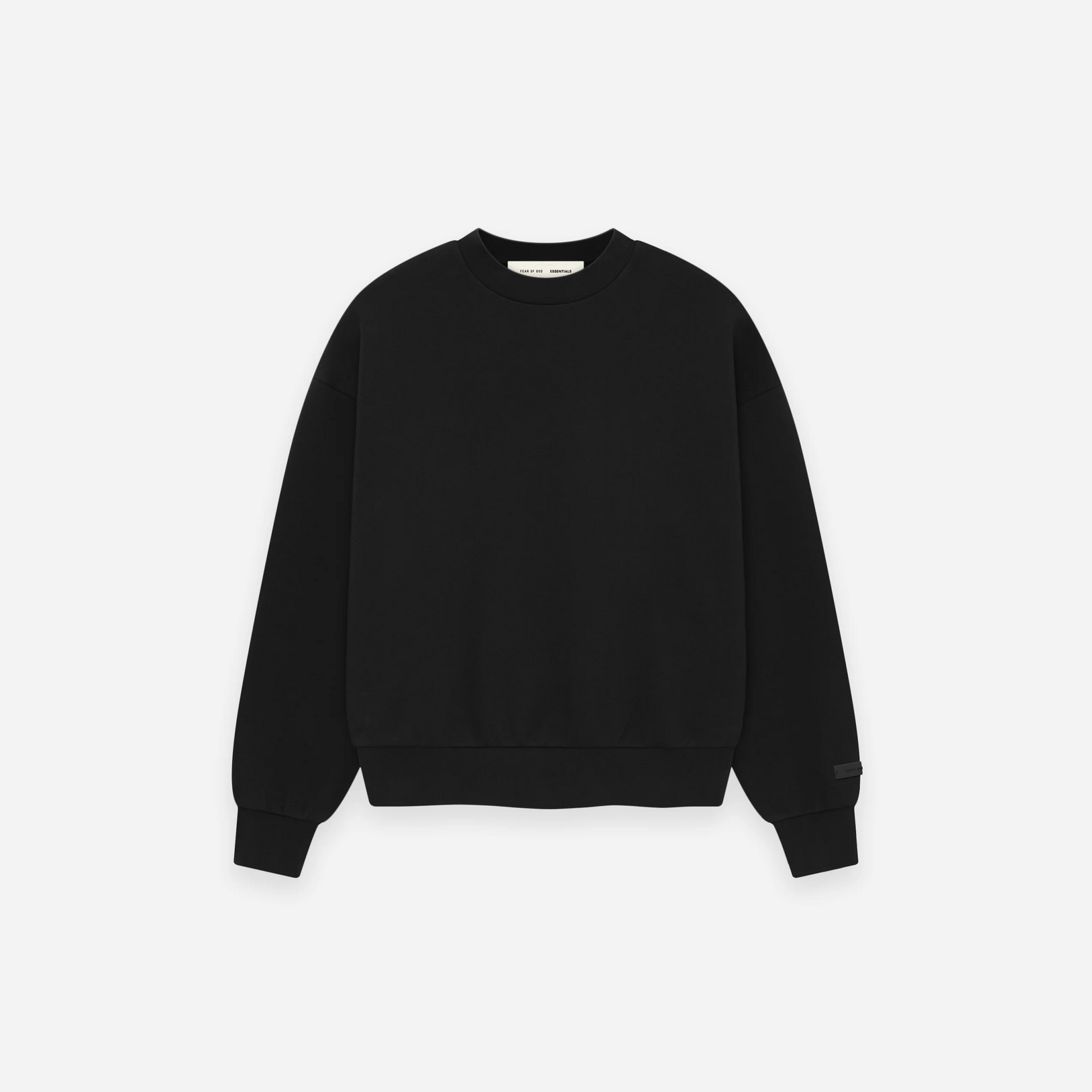 Fear Of God Essentials SS25 Classic Hoodie - Jet Black