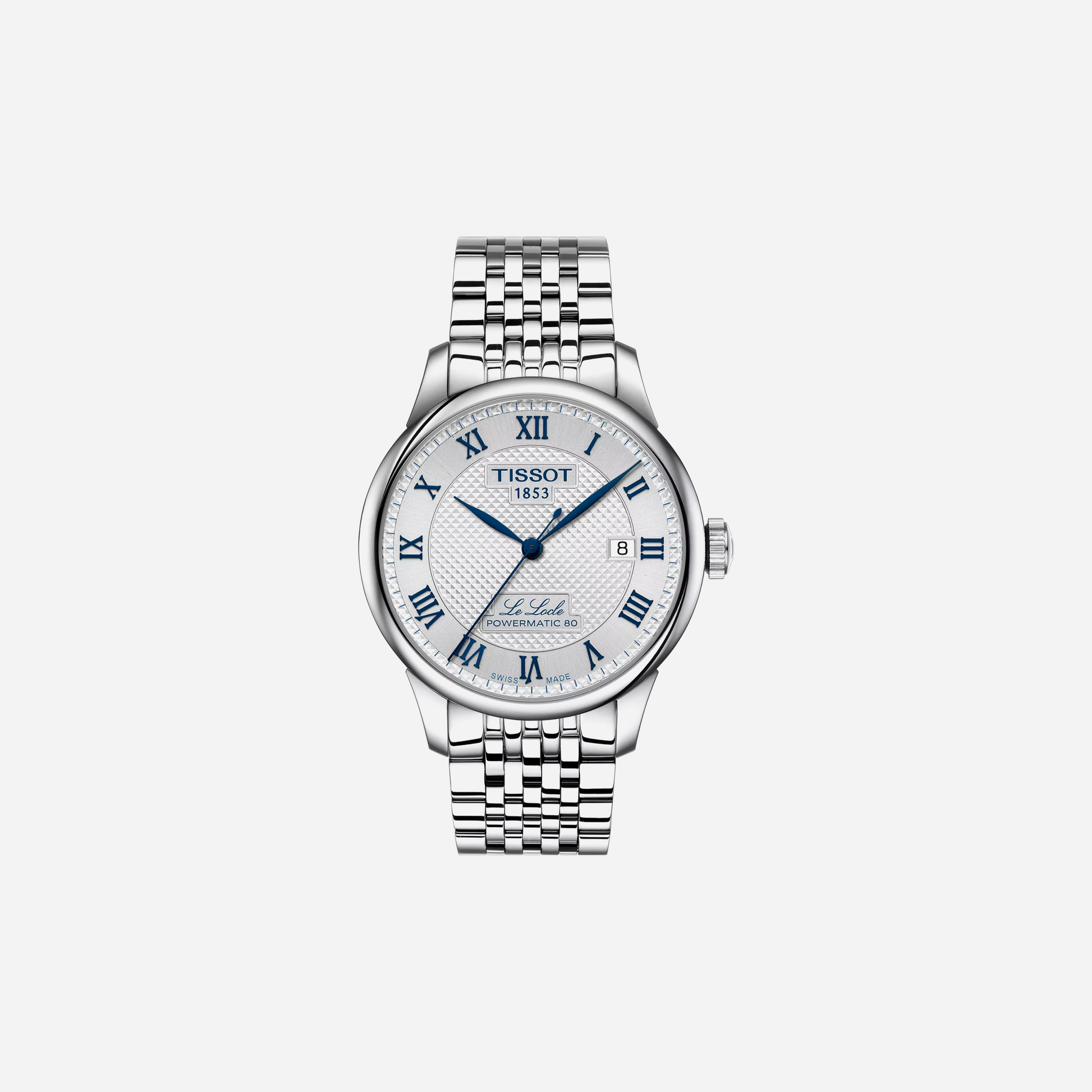 Tissot Le Locle Powermatic 80 20th Anniversary Silver Dial 39.3mm