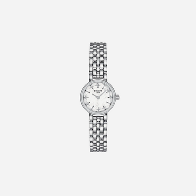 Tissot Lovely Round White Mother-of-Pearl Dial 19.5mm Quartz Watch