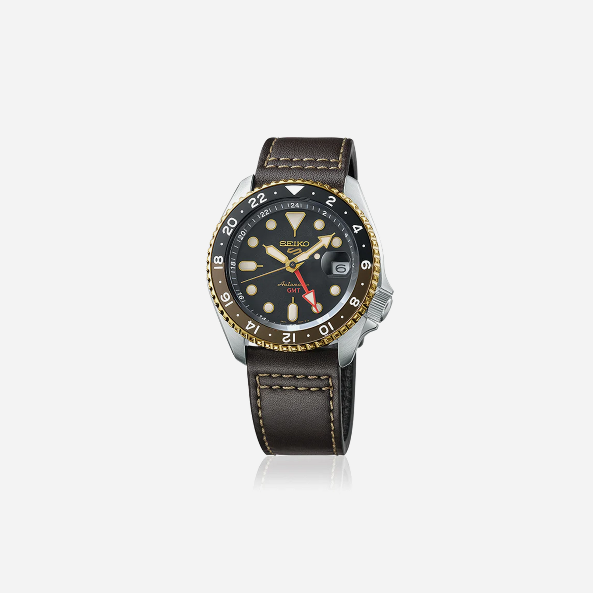Seiko 5 Sports SKX GMT in Mocha - SSK036K1 Men's