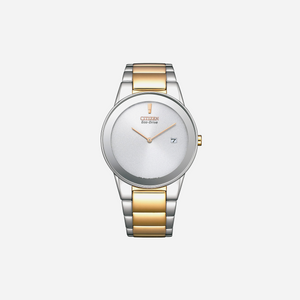 Citizen Eco-Drive Gents Watch White Dial