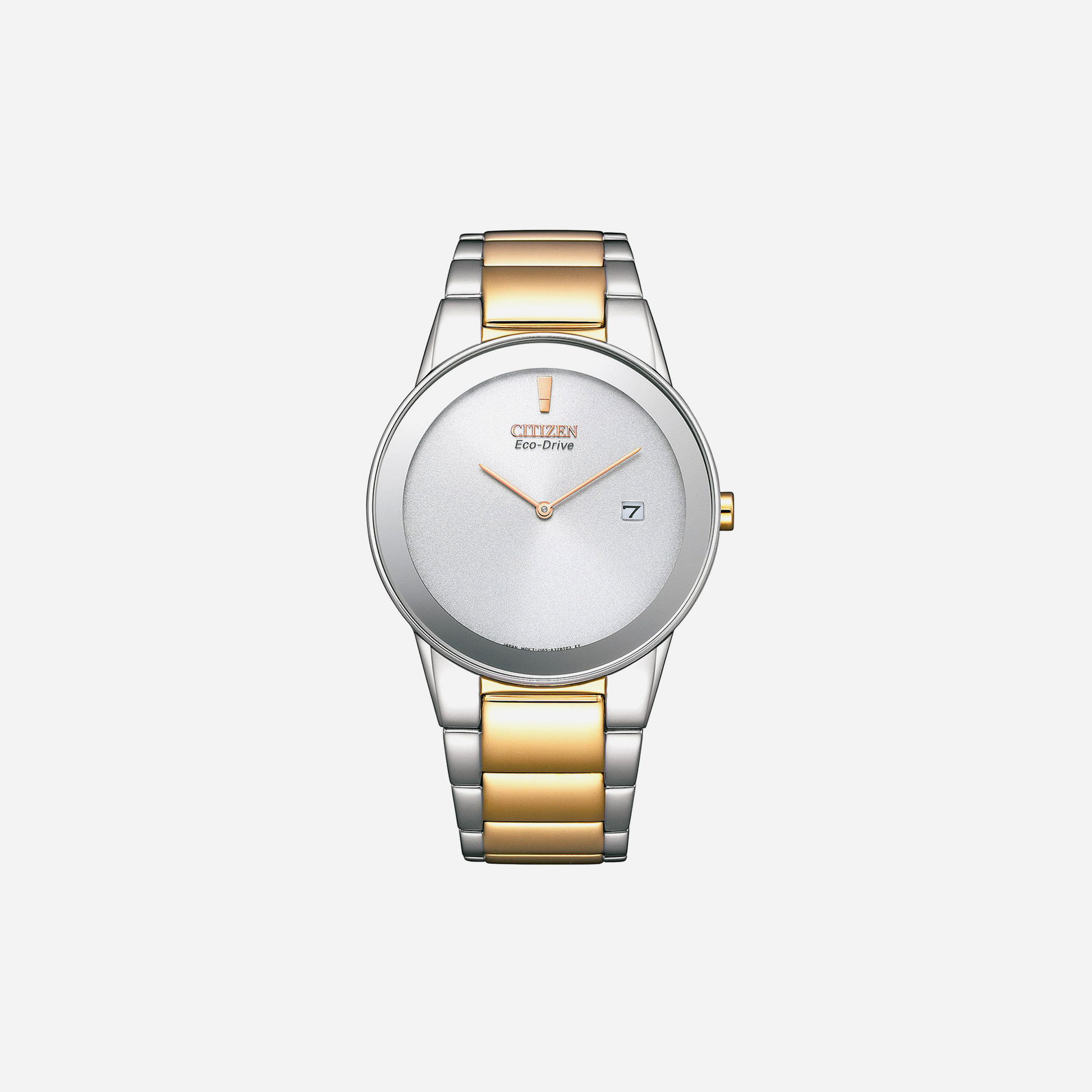 Citizen Eco-Drive Gents Watch White Dial