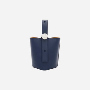 Loewe Mini Pebble Bucket Bag Abyss Blue