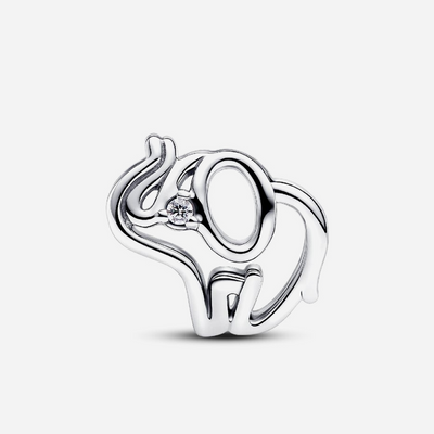 Pandora Openwork Elephant Charm Sterling Silver