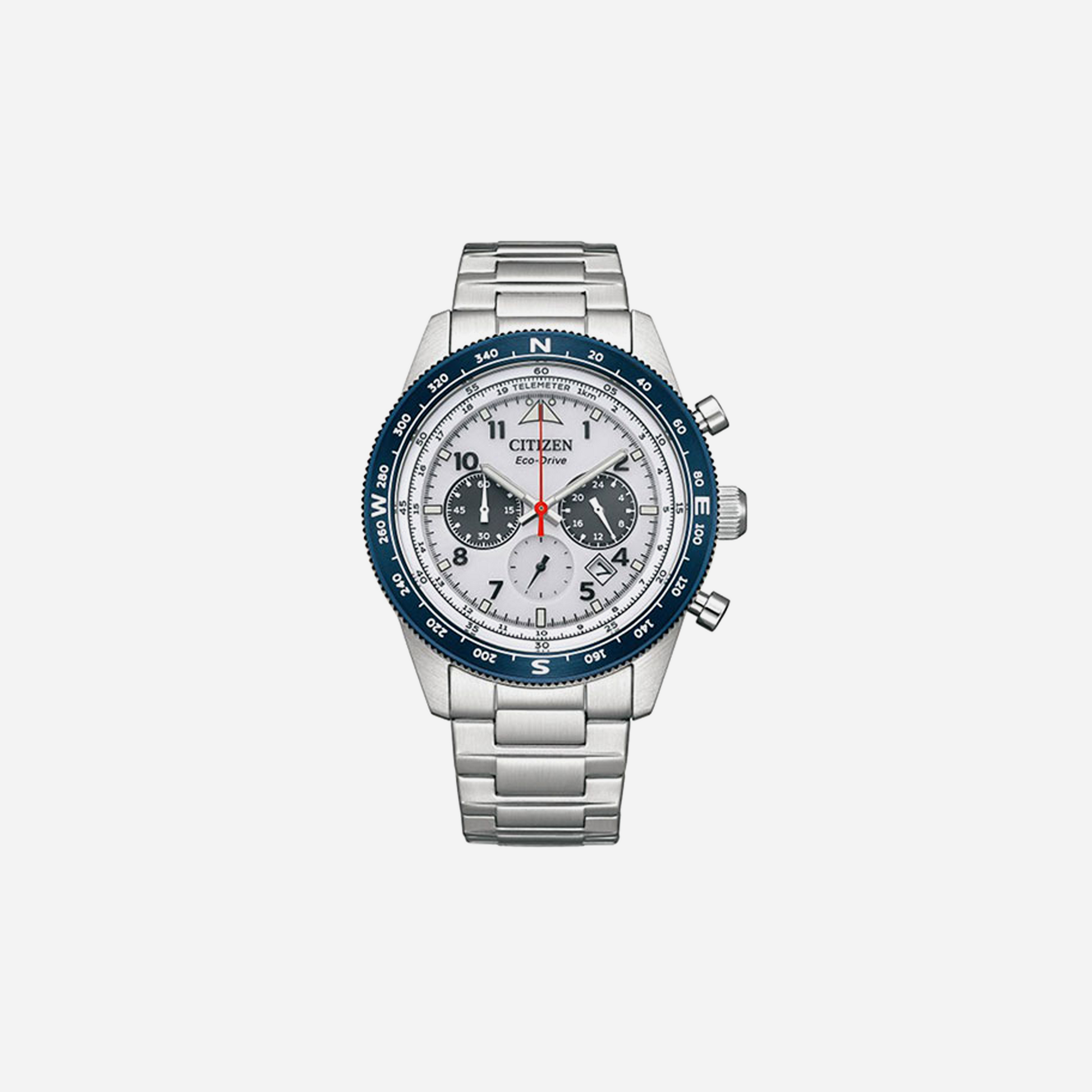 Citizen Eco-Drive Gents Watch Grey Dial
