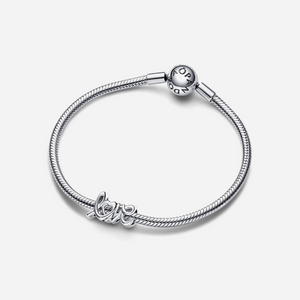 Pandora Handwritten Love Charm Sterling Silver