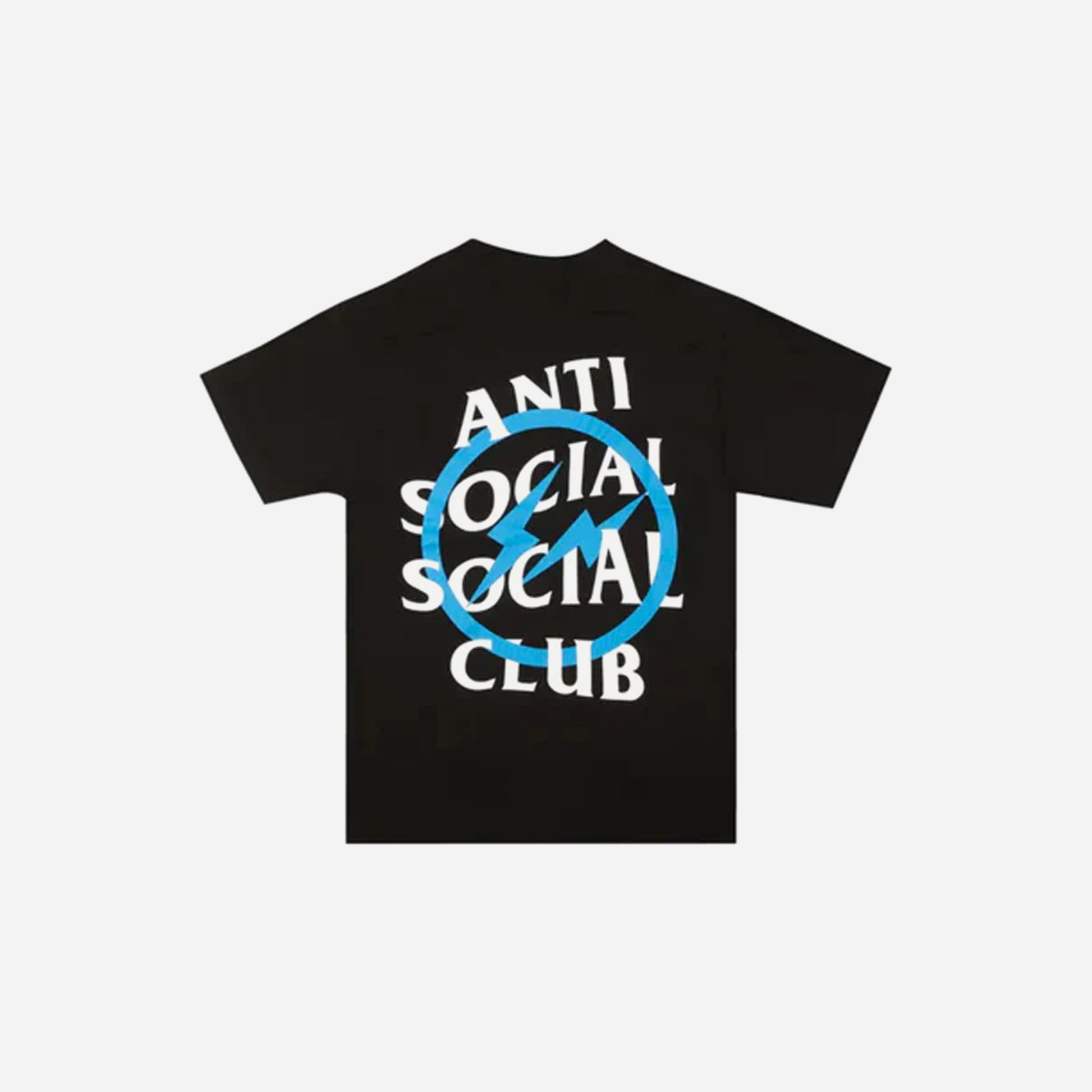 Anti Social Social Club x Fragment FW19 Tee Blue Bolt