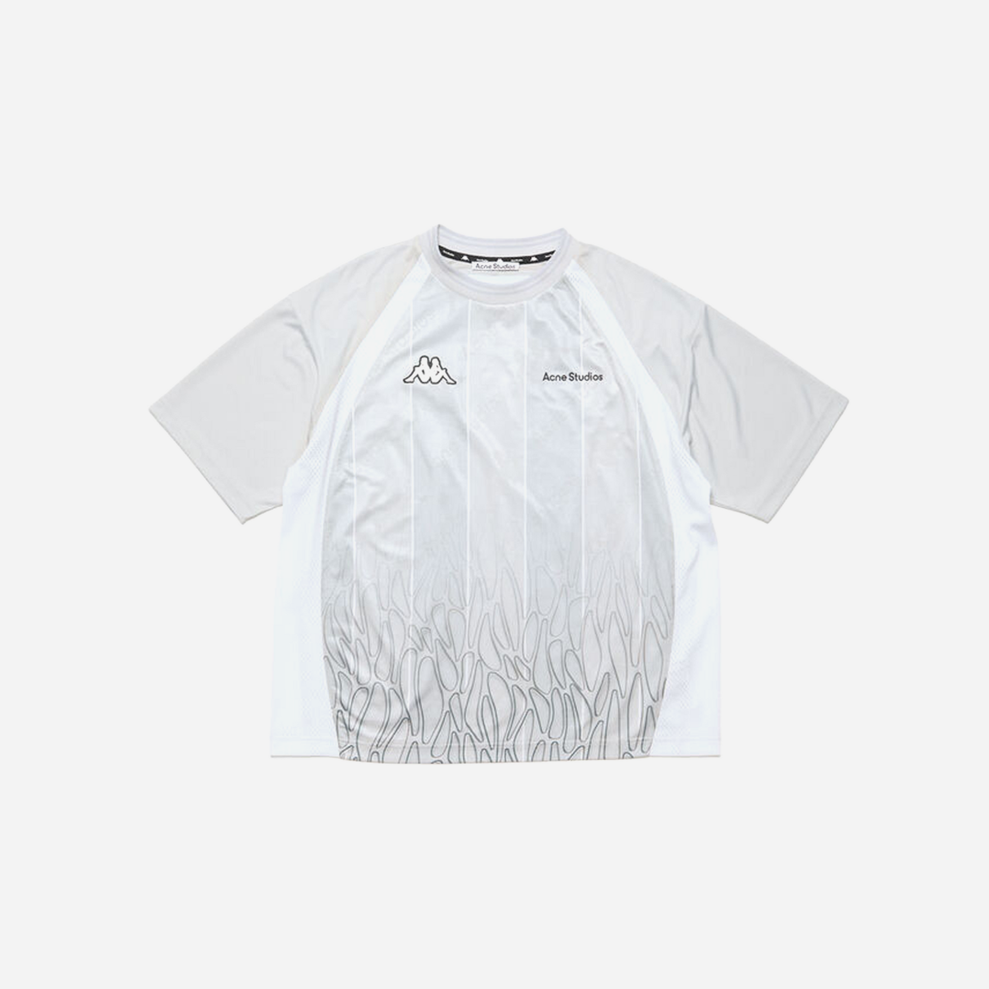 Acne Studios X Kappa Logo TShirt Grey