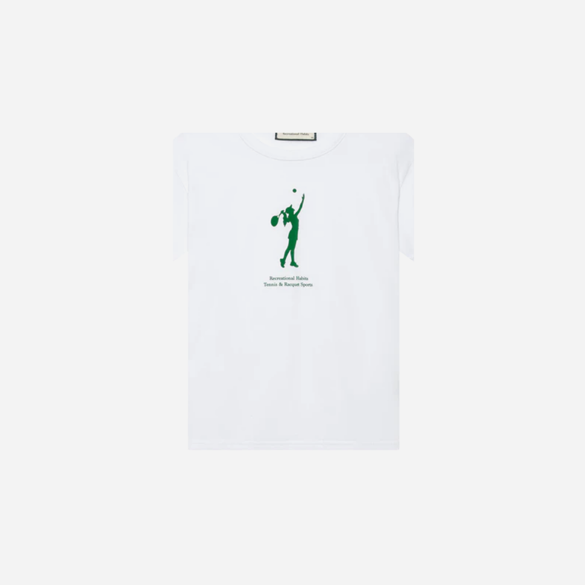 Recreational Habits Fairway Serve Short Sleeve Tee in White