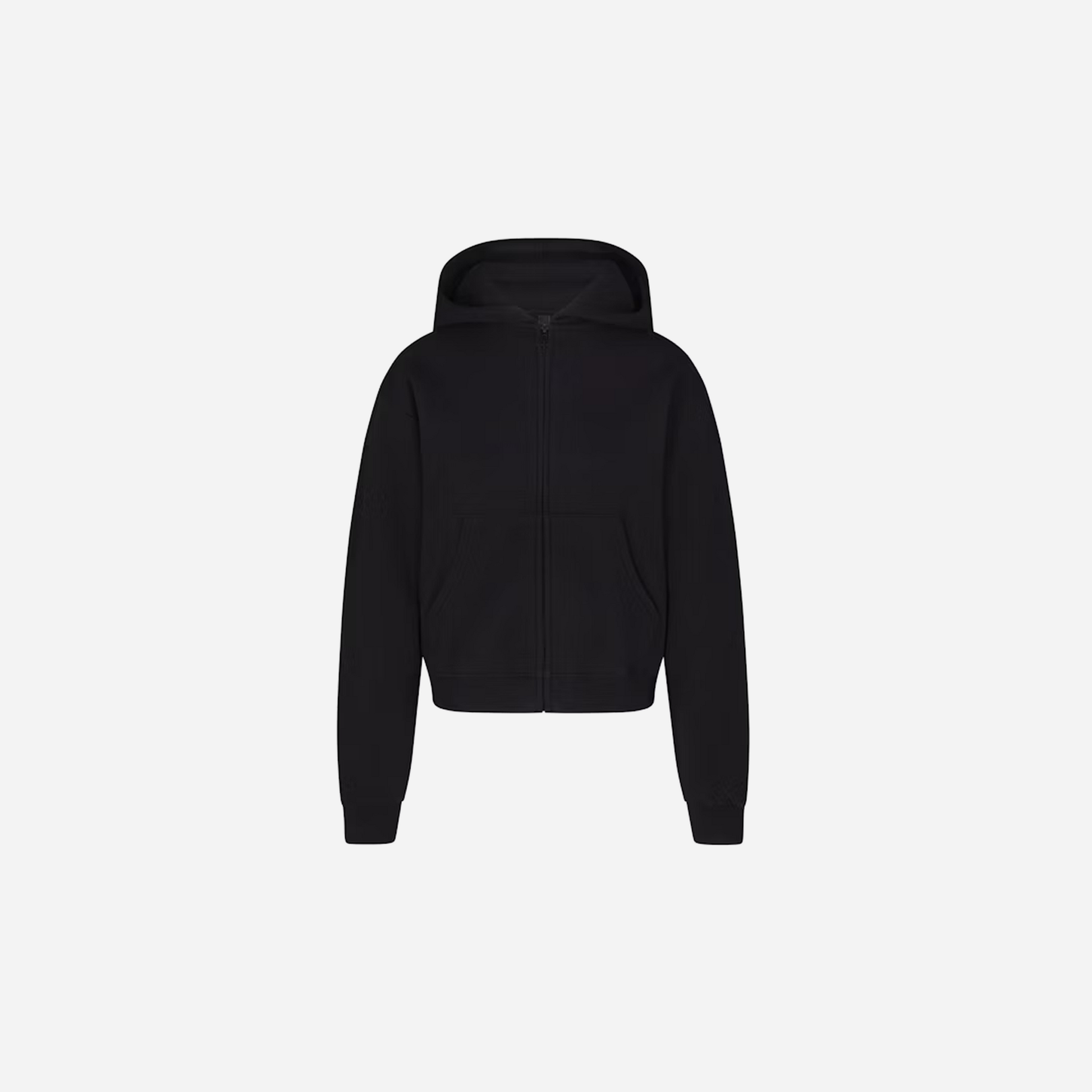 Skims Classic Zip Up Hoodie Cotton Fleece