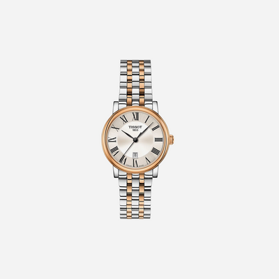Tissot Carson Premium Lady Two-Tone Silver Dial 30mm