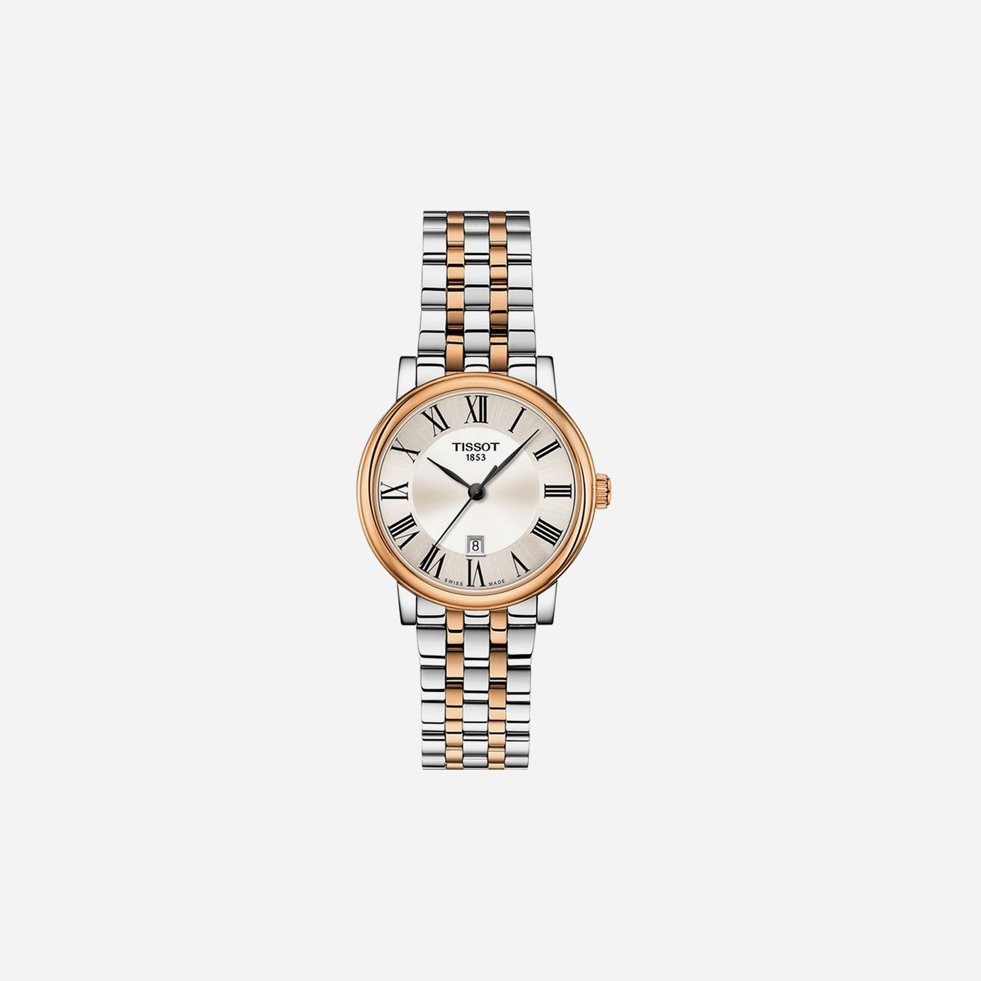 Tissot Carson Premium Lady Two-Tone Silver Dial 30mm