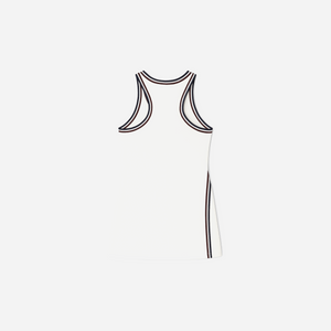 Tory Burch Performance Jersey Side - Slit Tennis Dress Snow White Tory Navy