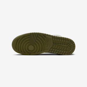 Nike Air Jordan 1 Low Black Toe Medium Olive