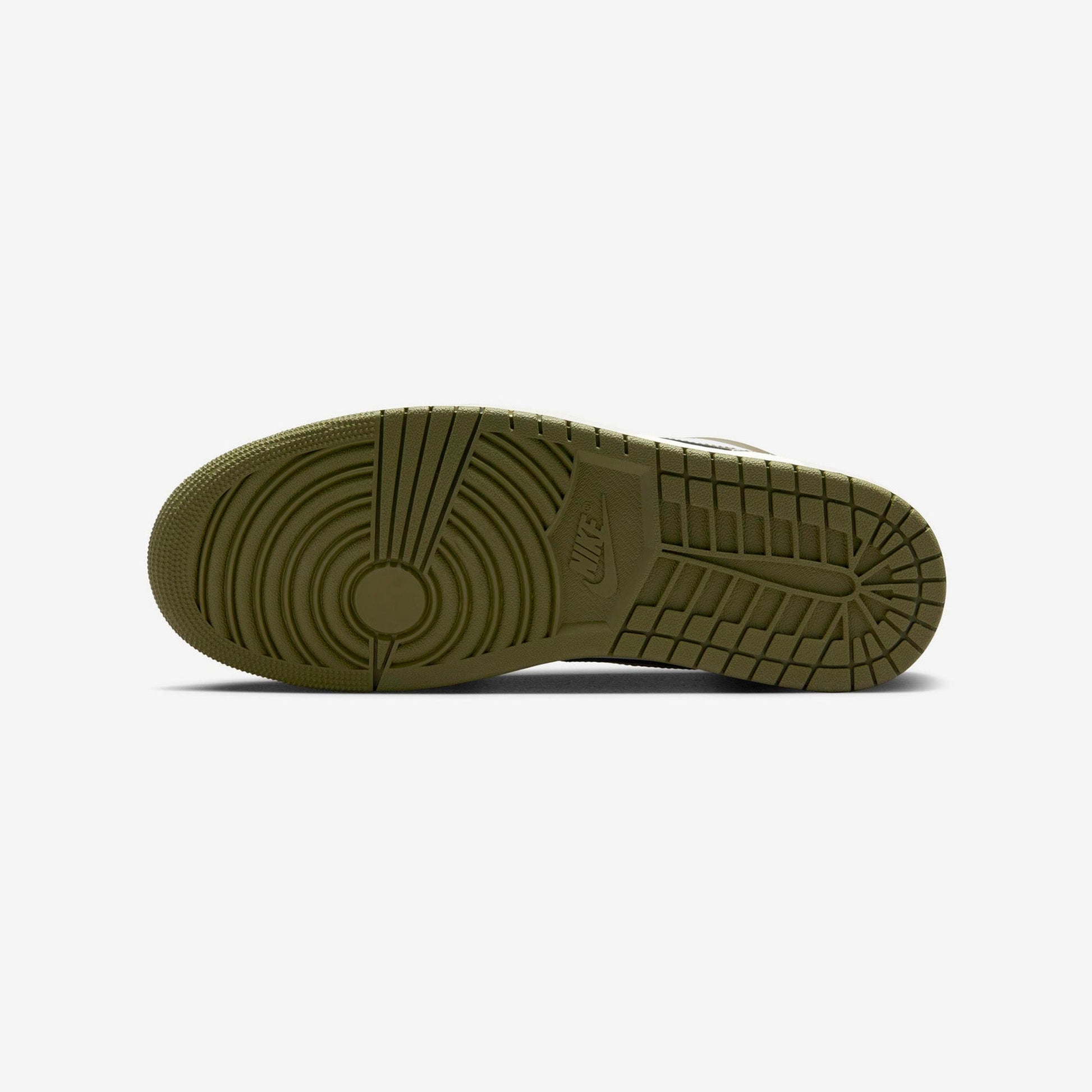 Nike Air Jordan 1 Low Black Toe Medium Olive