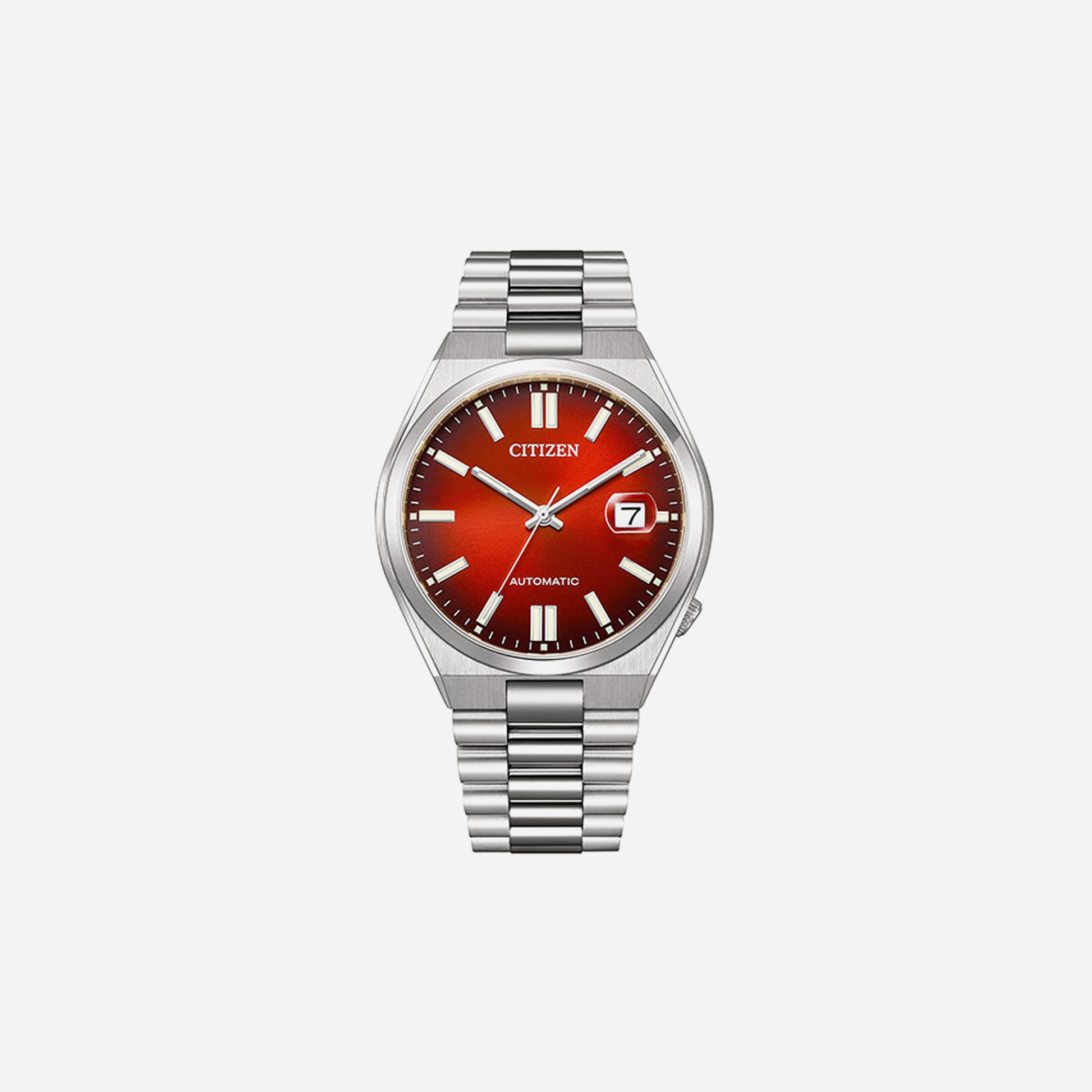 Citizen Automatic Gents Watch Red Dial