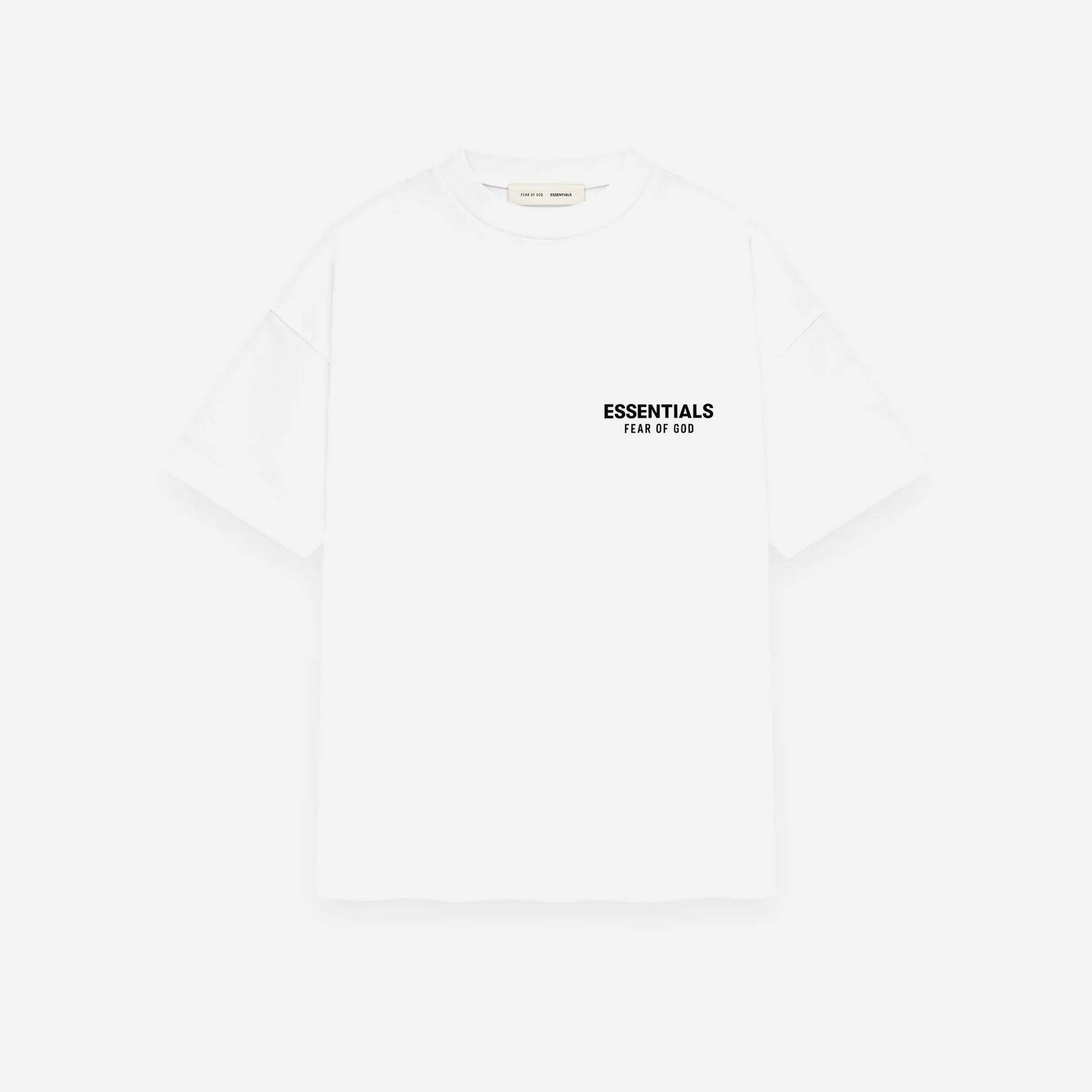 Fear Of God Essentials SS25 Classic Short Sleeve Tee - Bright White