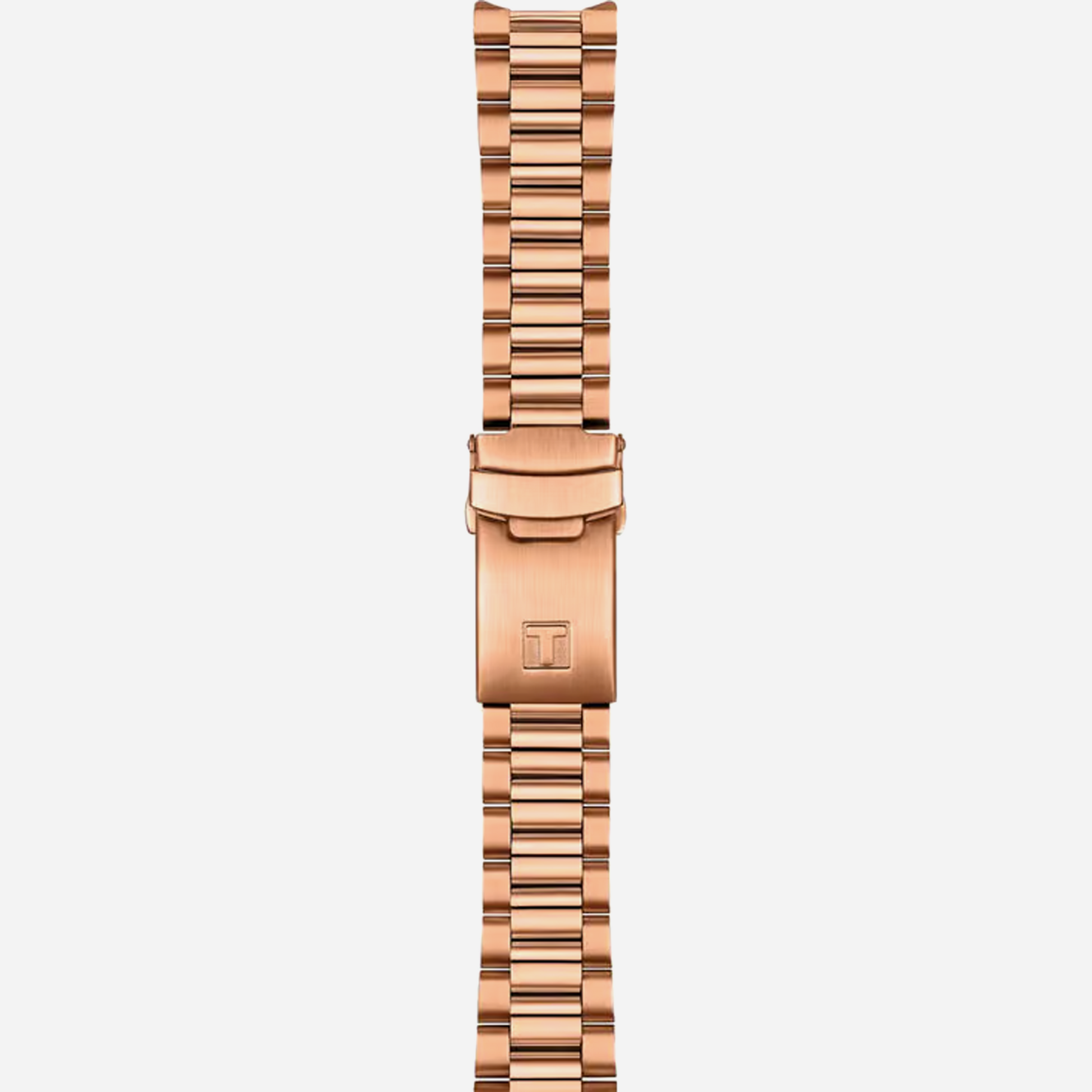 Tissot PR516 Quartz Chronograph Black Dial 40mm Rose Gold PVD Stainless Steel Bracelet Watch