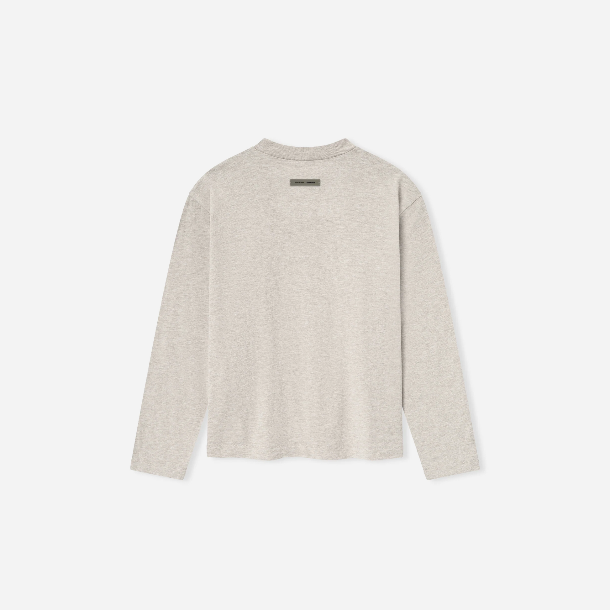 Fear Of God Essentials SS25 Womens Classic Long Sleeve Tee- Heather Stone