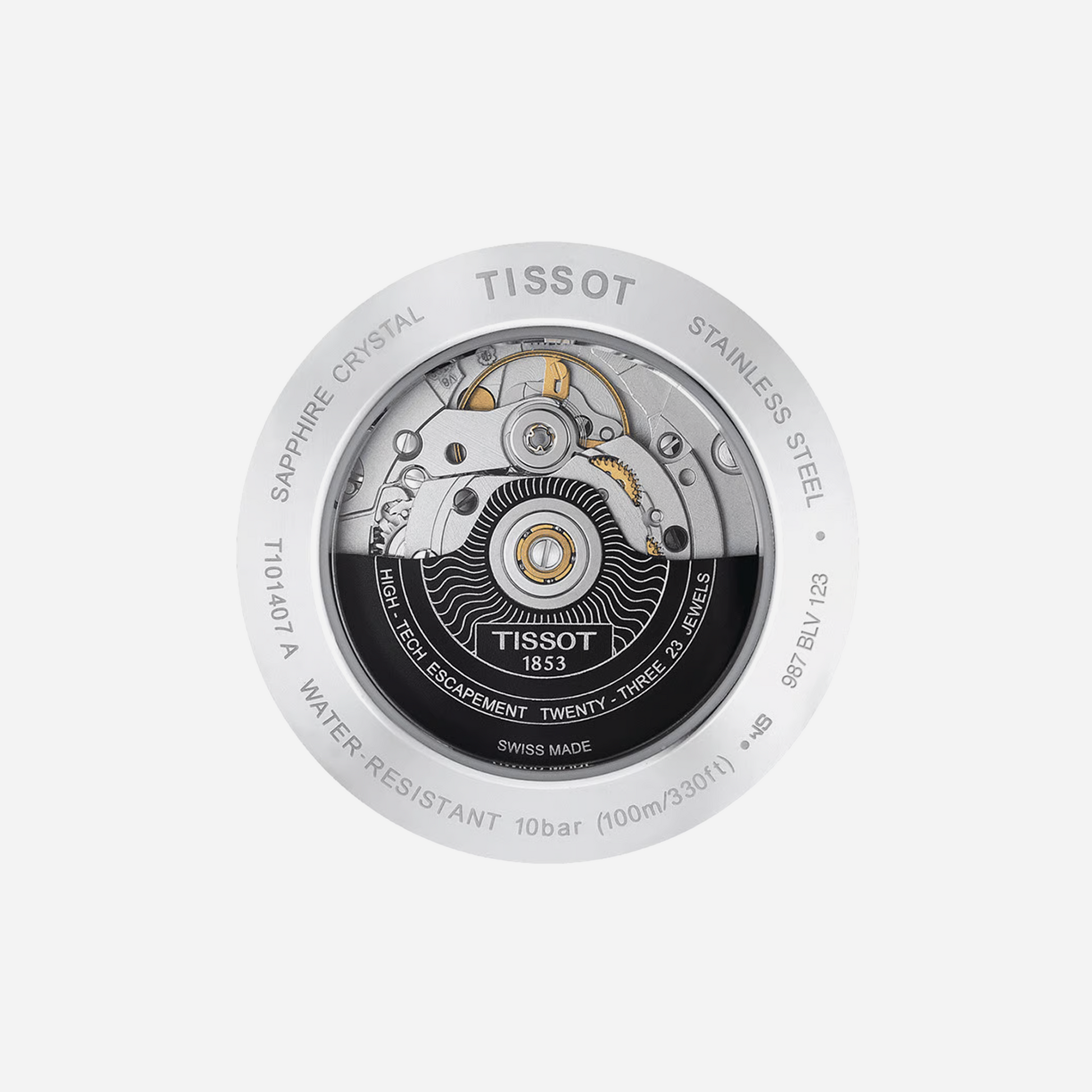 Tissot PR 100 Powermatic 80 Gold Two-Tone 39mm