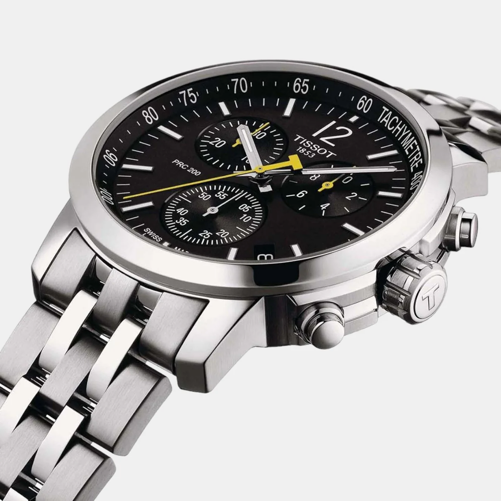 Tissot PRC 200 42mm Black Dial Chronograph