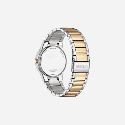 Citizen Eco-Drive Gents Watch White Dial