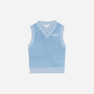 Sporty&Rich SRC Terry Vest - Sky Blue/White