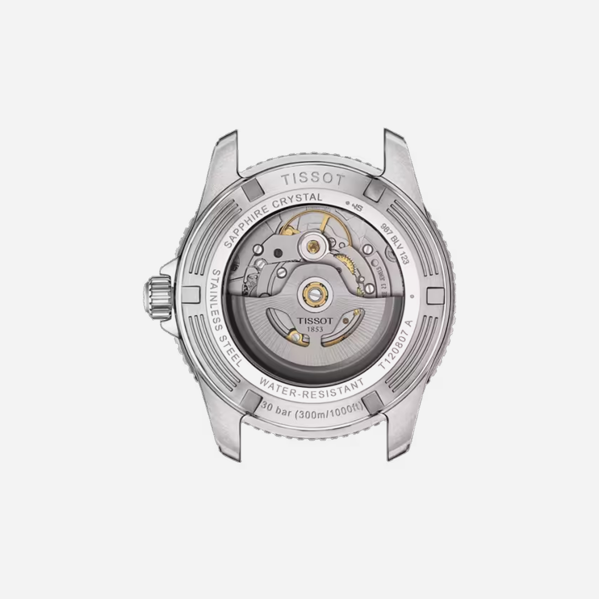 Tissot Seastar 1000 Powermatic 80 Black Dial Two-Tone Yellow Gold 40mm