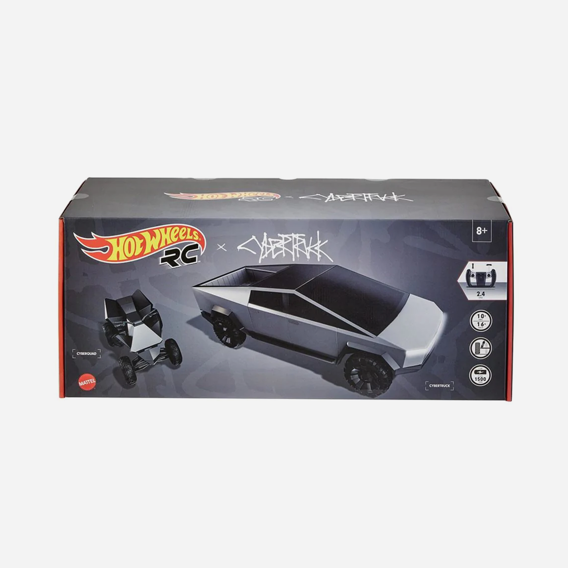Hot Wheels x Tesla Cybertruck 1:10 Scale RC Car (2020 Version)