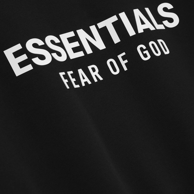 Fear Of God Essentials SS25 Classic Hoodie - Jet Black
