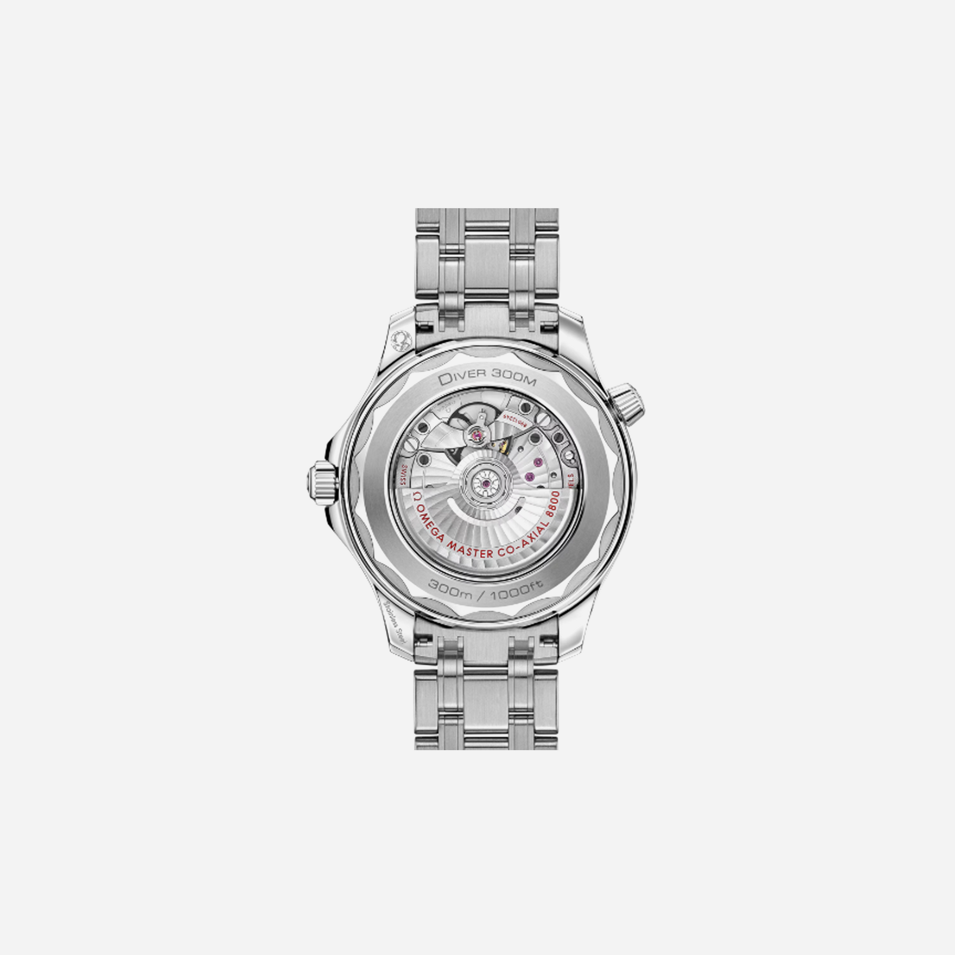 Omega Diver 300M Co‑Axial Master Chronometer Black Dial 42mm