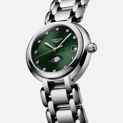 LONGINES PRIMA LUNA GREEN 7612356222925