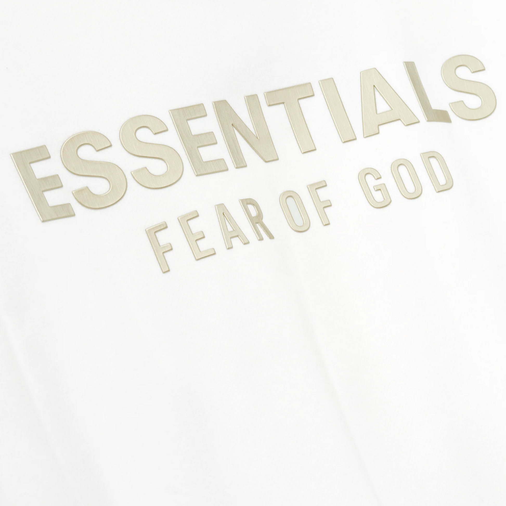 Fear Of God Essentials SS25 Womens Classic Fleece Zip-Up Hoodie- Cloud-White