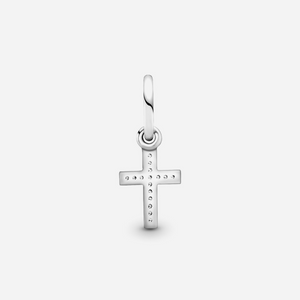 Pandora Sparkling Cross Dangle Charm Sterling Silver