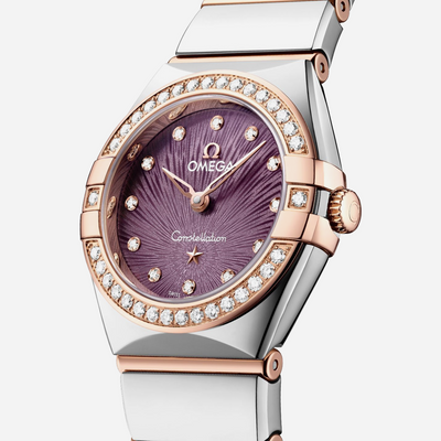 OMEGA CONSTELLATION PURPLE 131.25.25.60.60.002