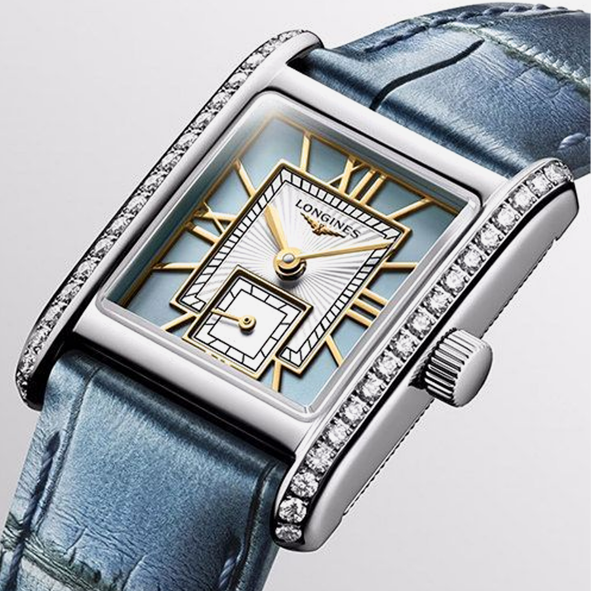 LONGINES MINI DOLCEVITA BLUE 7612356228040
