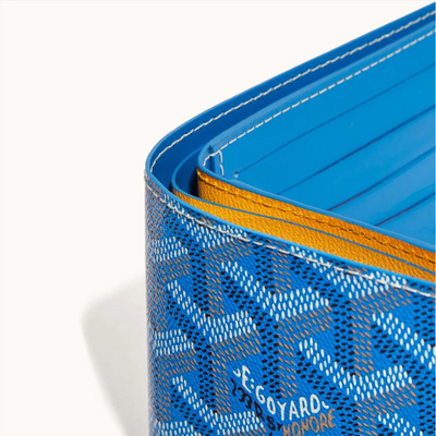 Goyard Victoire Wallet Sky Blue