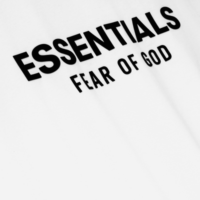Fear Of God Essentials SS25 Classic Short Sleeve Tee - Bright White